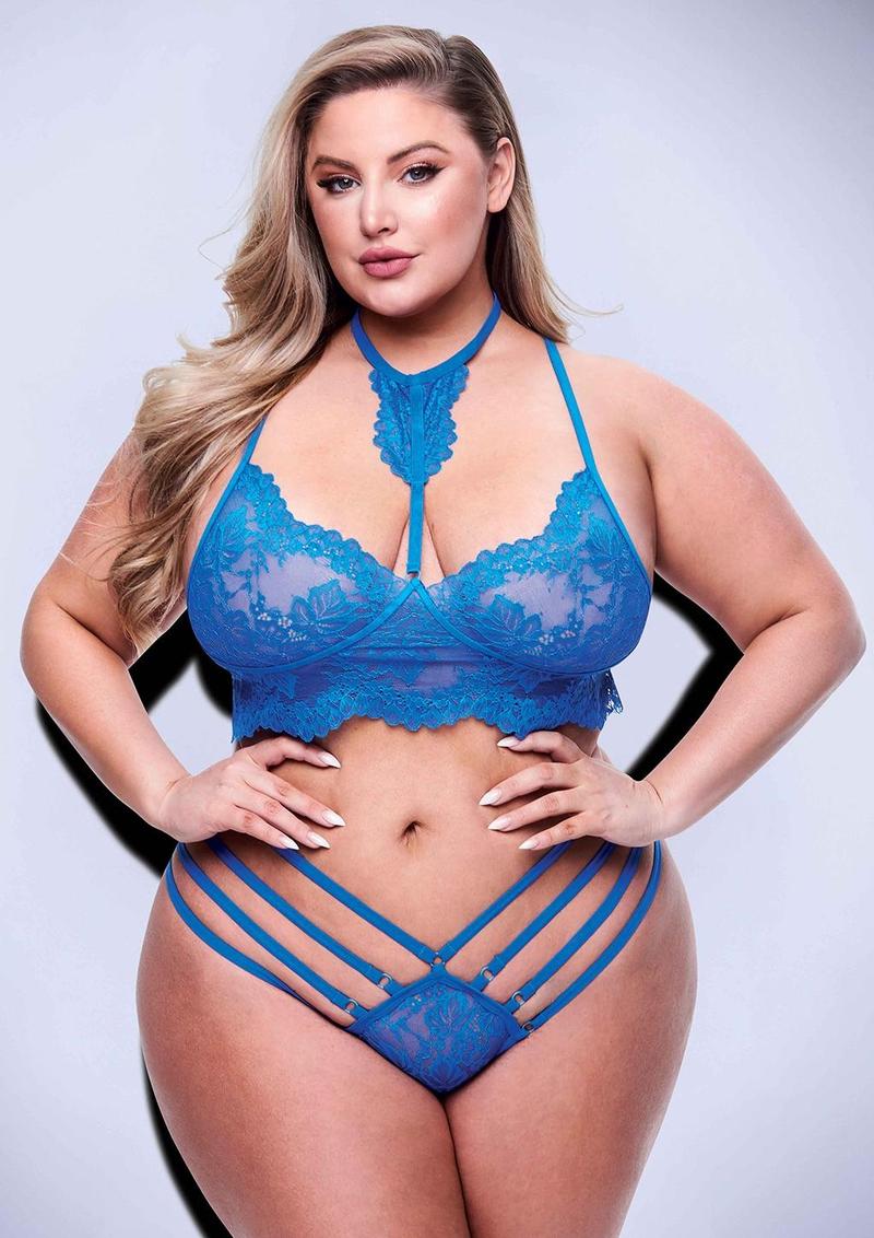 2 Pc Strappy Lace Bra and Panty - Image 7