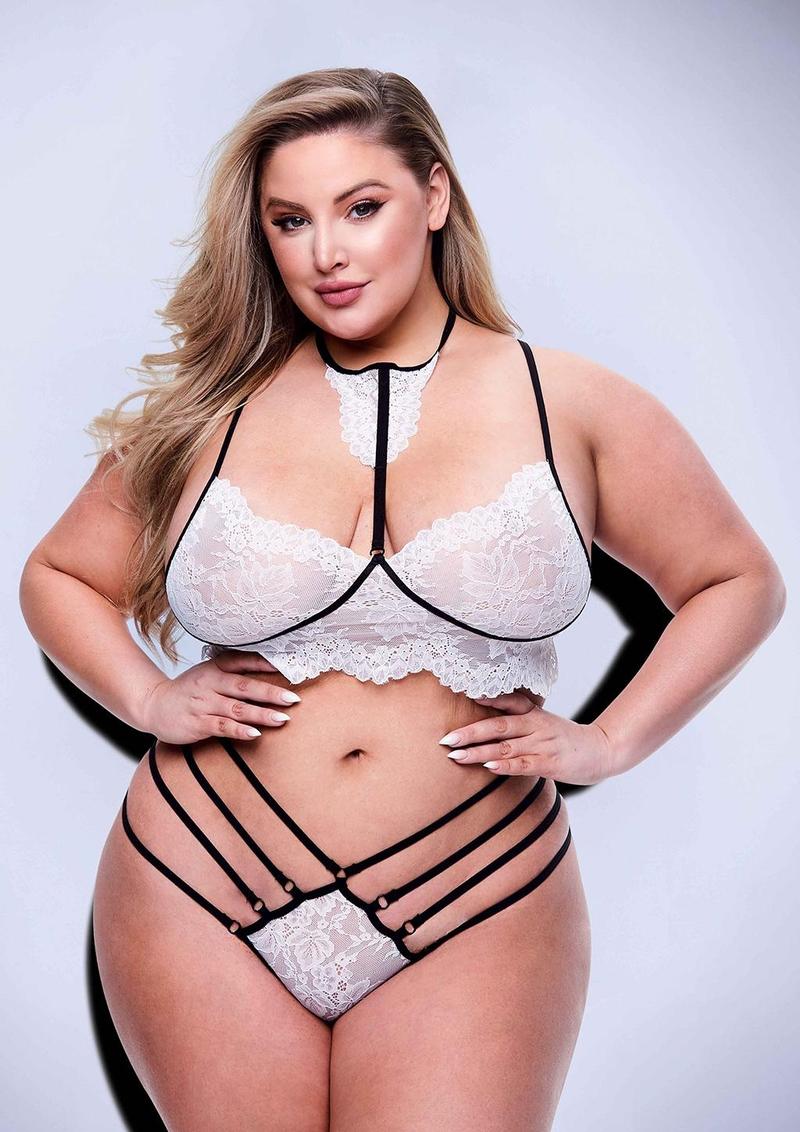 2 Pc Strappy Lace Bra and Panty - Image 9