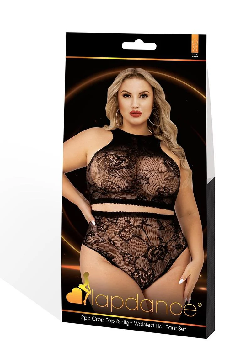 2pc Crop Top and High Waisted Hot Pant - Image 6