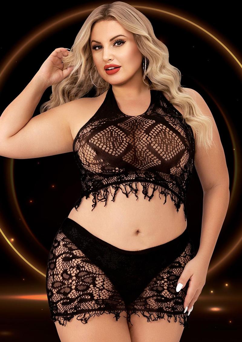 2pc Crop Top and Skirt - Image 4
