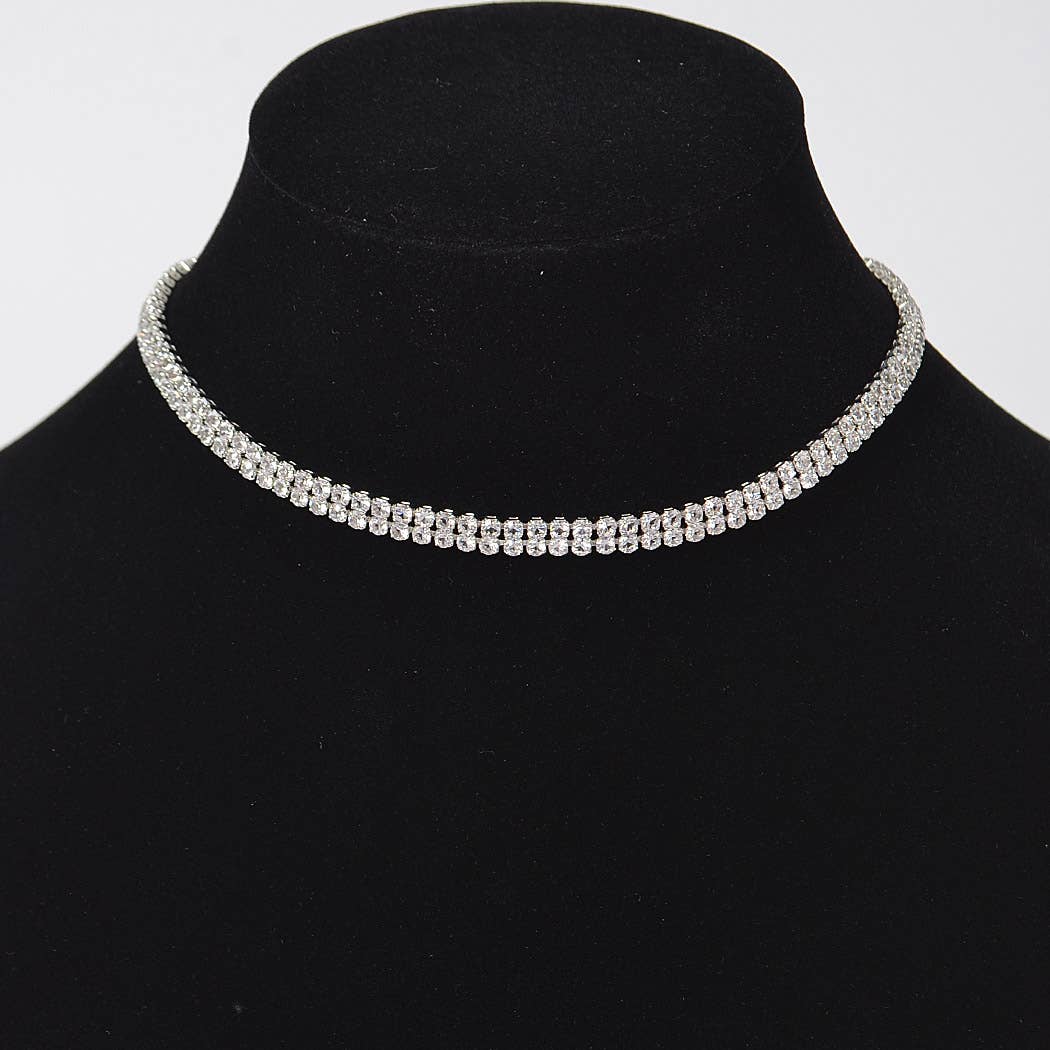 3AM BY H&D ACCESSORIES - Barbie Inspired Shiny Choker Necklace - Image 2