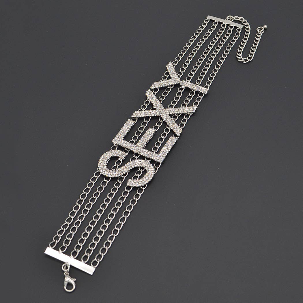 3AM BY H&D ACCESSORIES - Chain Linked Sexy Choker Necklace - Image 3