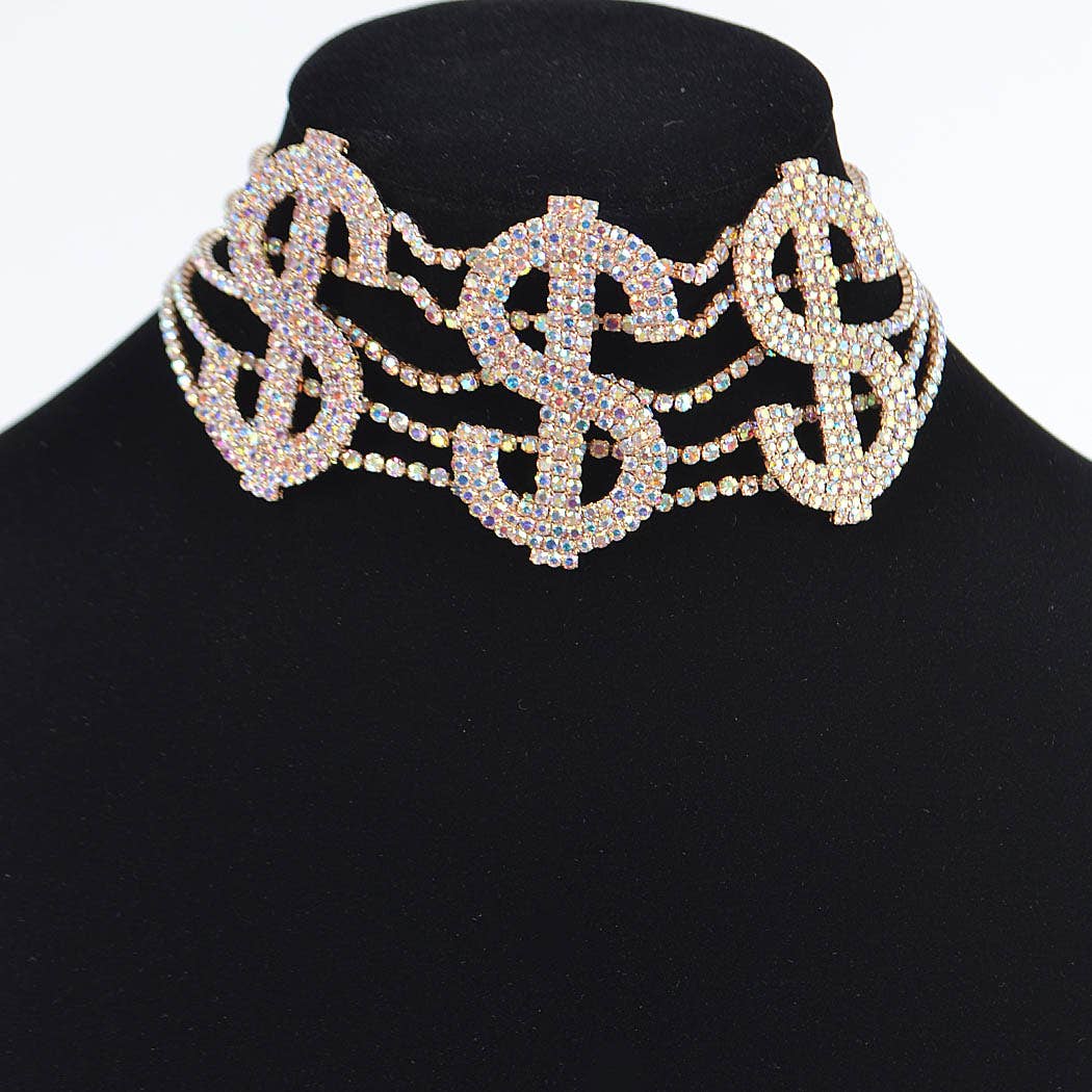 3AM BY H&D ACCESSORIES - Dollar Sign Choker - Image 5