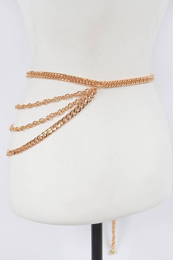 3AM BY H&D ACCESSORIES - Drop Bulk Chain Belt - Image 8