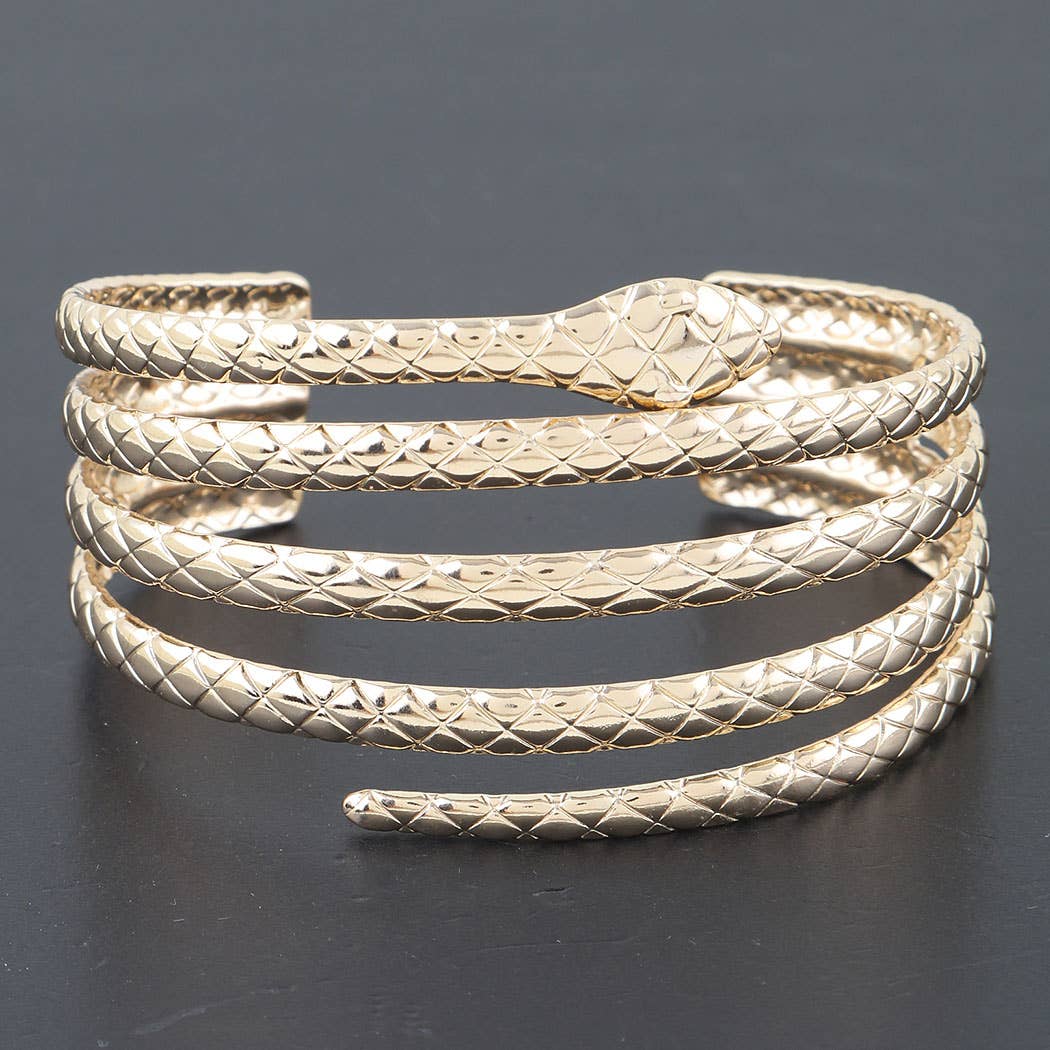 3AM BY H&D ACCESSORIES - Multi Snake Wrap Cuff Bracelet - Image 3