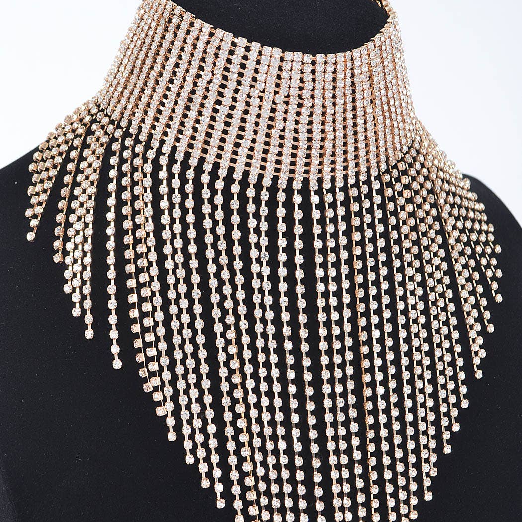 3AM BY H&D ACCESSORIES - Rhinestone Necklace - Image 2