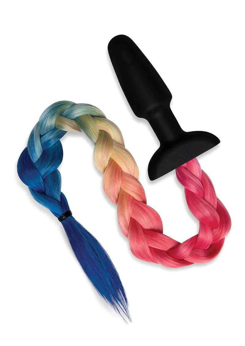 4.9 Silicone Plug W/ Unicorn Tail