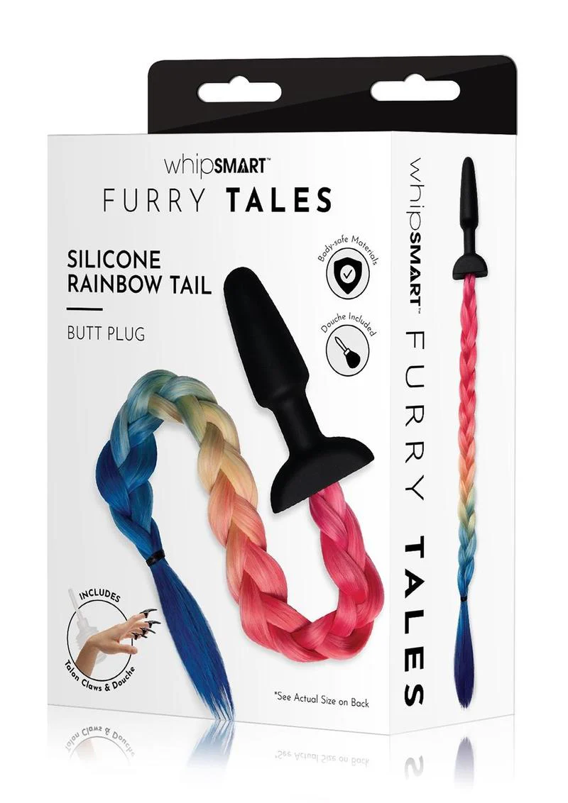 4.9 Silicone Plug W/ Unicorn Tail - Image 2