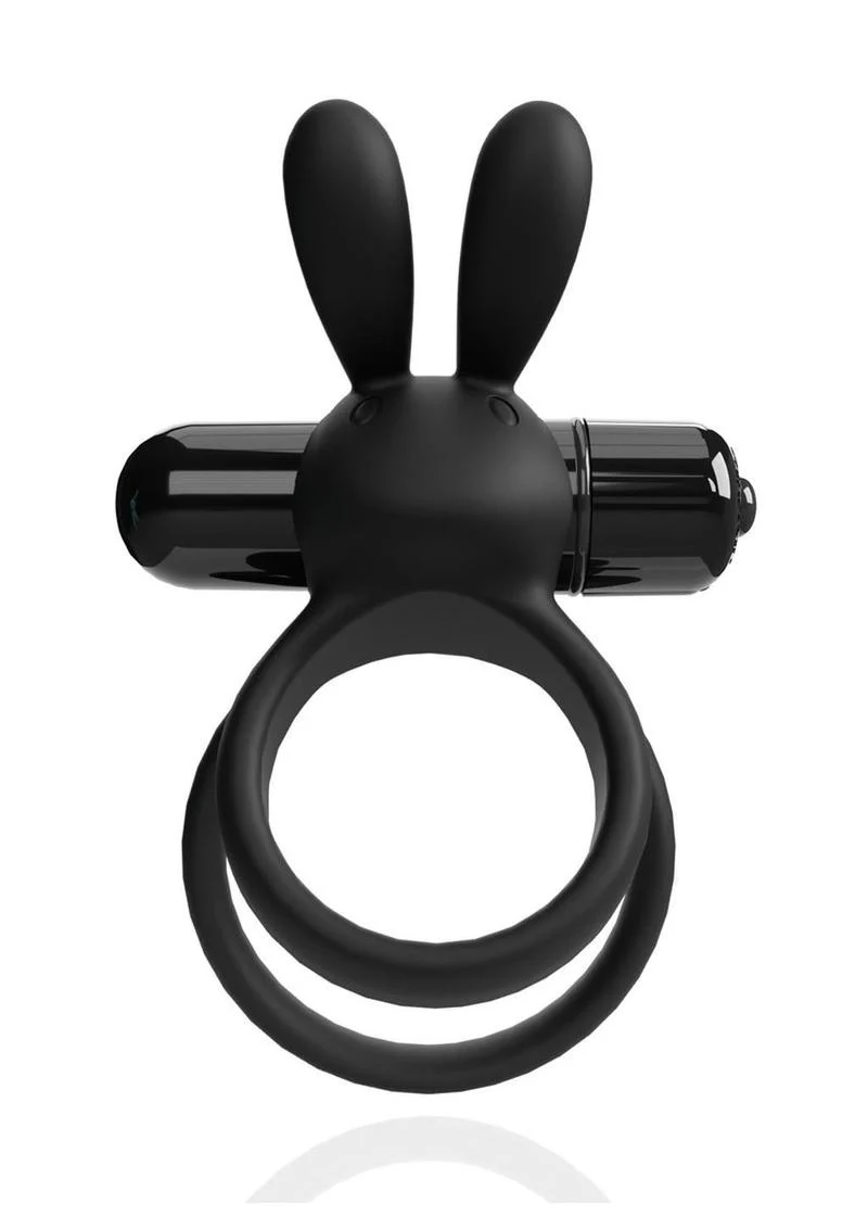 4b Ohare XL Rechargeable Silicone Rabbit Vibrating Cock Ring - Image 10