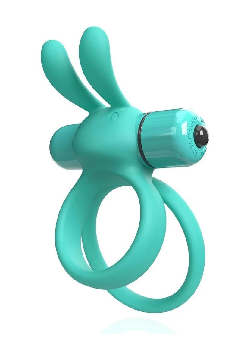 4t Ohare XL Rechargeable Silicone Rabbit Vibrating Cock Ring - Image 3