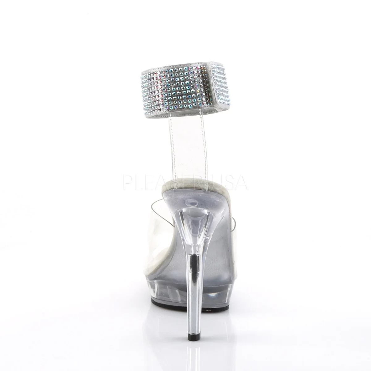 5” Clear Platform Sandals - Image 4