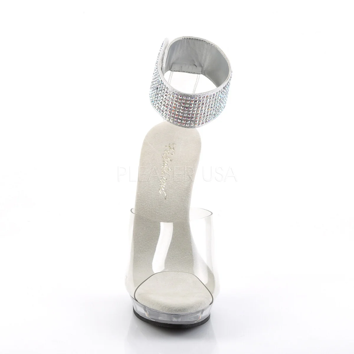 5” Clear Platform Sandals - Image 5