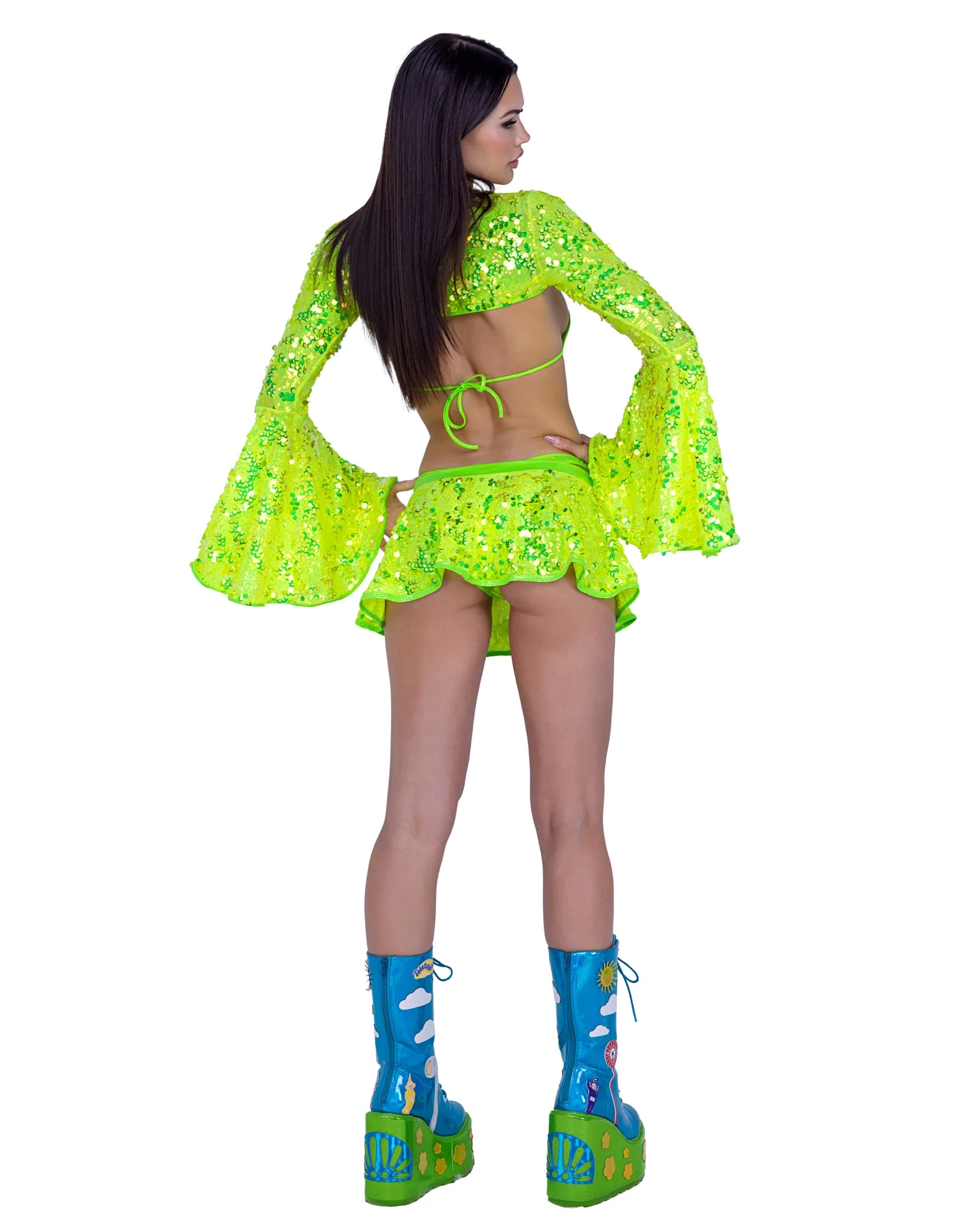 6415 - Sequin Halfback Shorts - Image 9