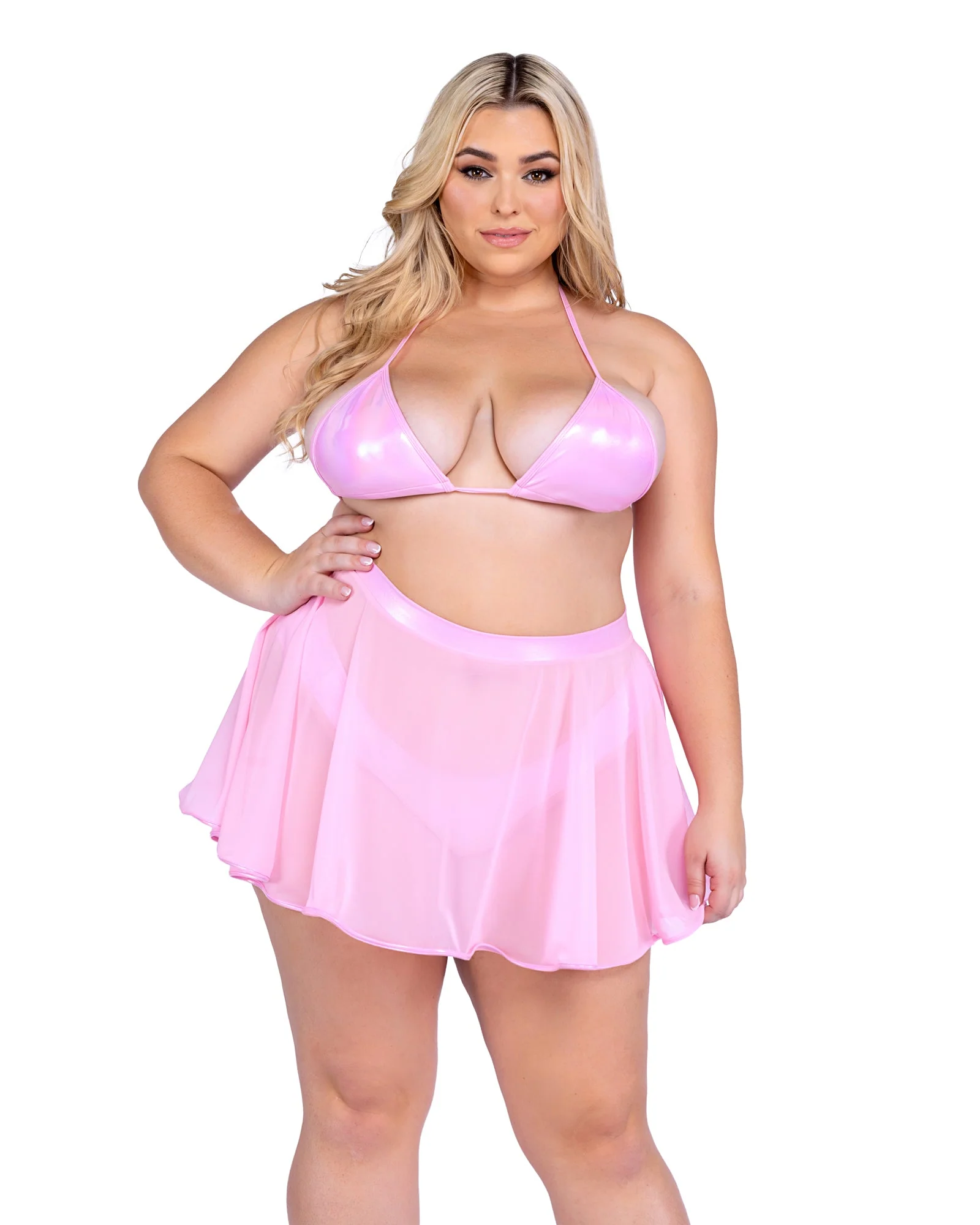 6542 - Sheer Mesh Skirt - Image 2