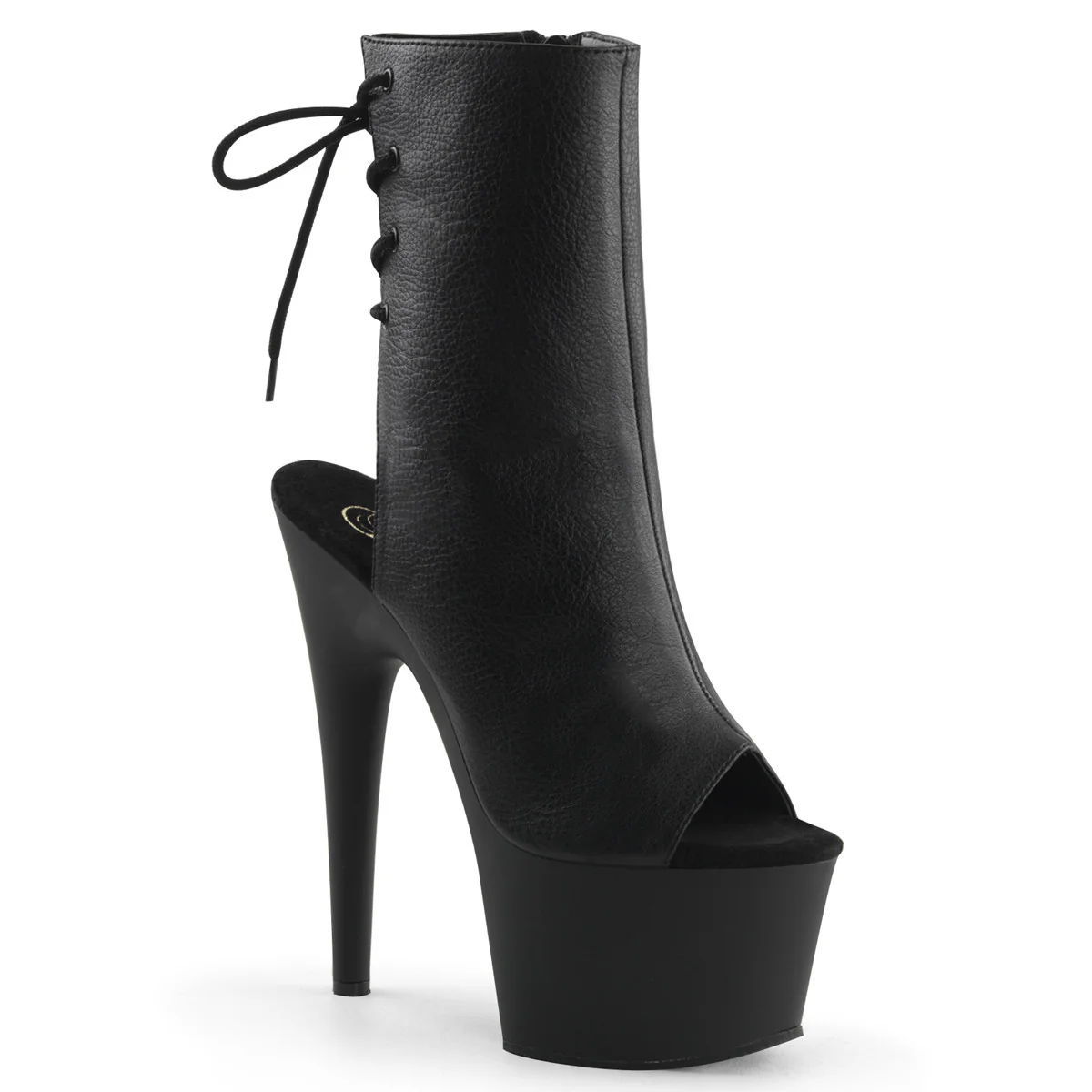 7" Heel Open Toe Ankle Boot - Image 2