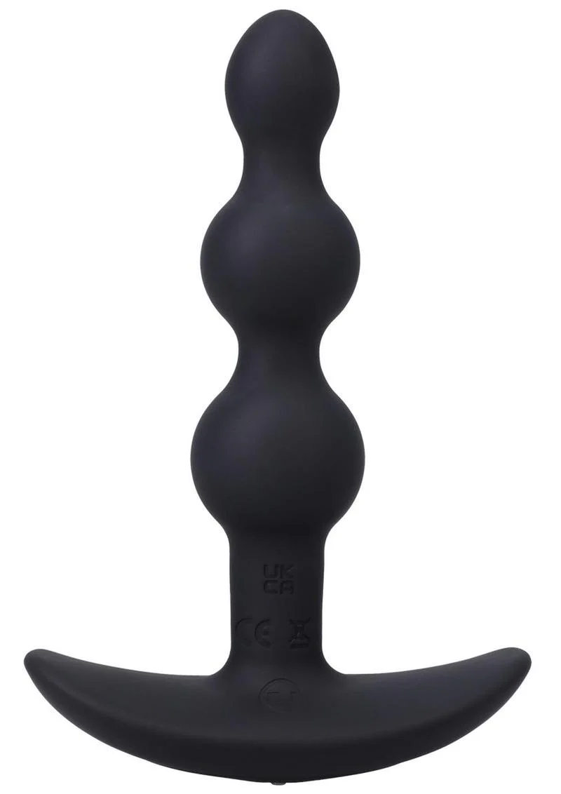 A-Play Shaker Rechargeable Silicone Beaded Anal Plug with Remote Control - Image 4