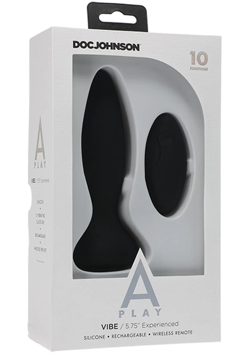 A-Play Vibe Experienced Anal Plug with Remote Control - Image 2