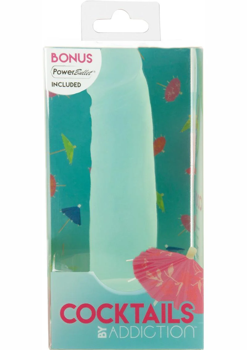 Addiction Cocktails Vibrating Silicone Dildo - Image 6