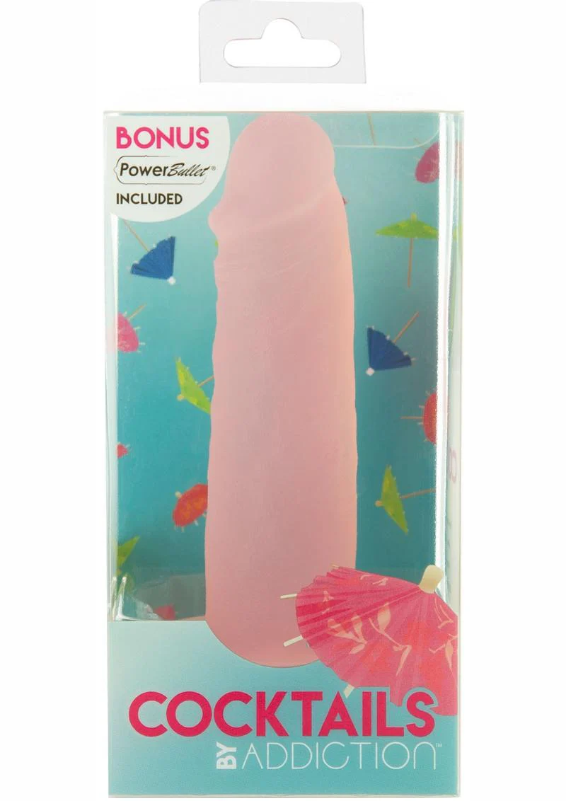 Addiction Cocktails Vibrating Silicone Dildo - Image 9