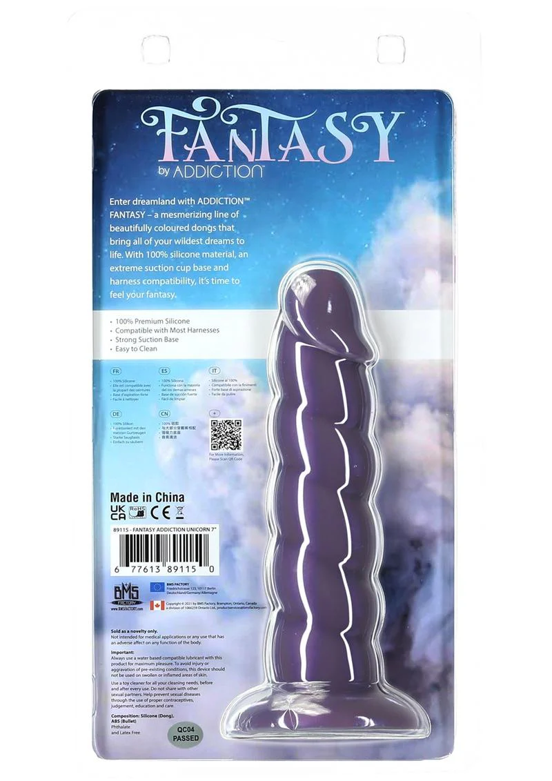 Addiction Fantasy Unicorn Silicone Dildo - Image 8