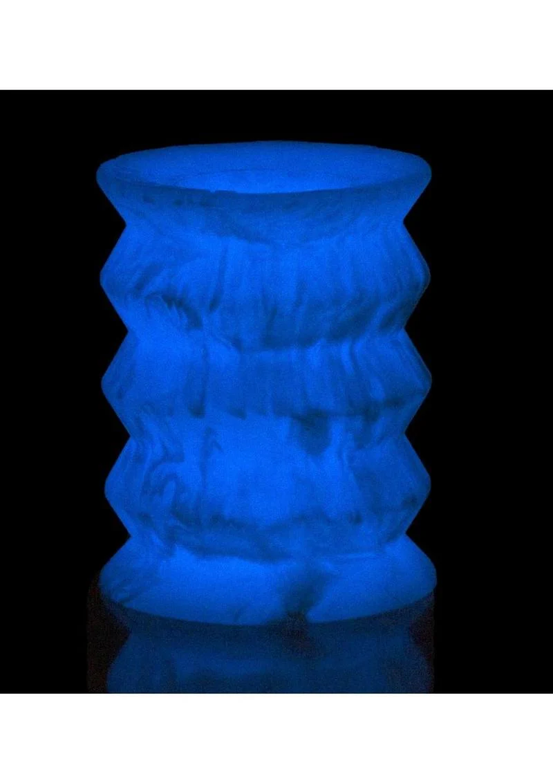 Addiction Silicone Glow In The Dark Masturbation Sleeve - Image 4