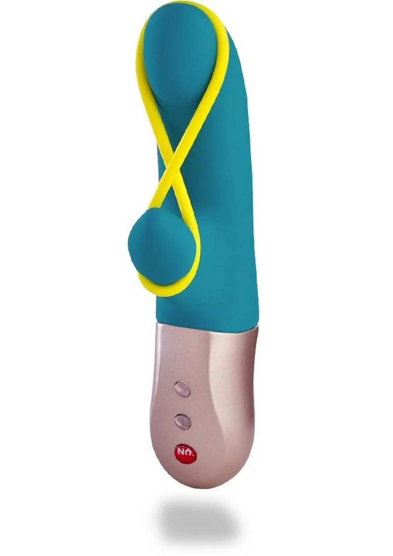 Amorino Silicone Vibrator with Clitoral Stimulator - Image 2