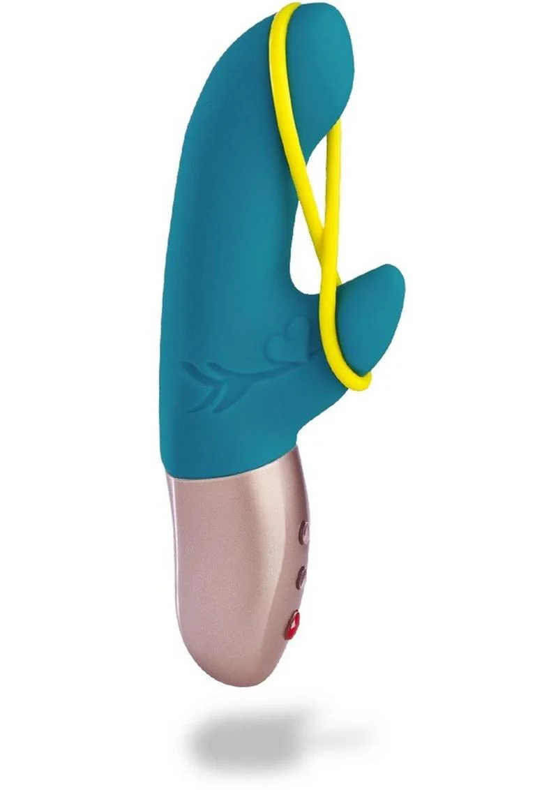 Amorino Silicone Vibrator with Clitoral Stimulator - Image 3