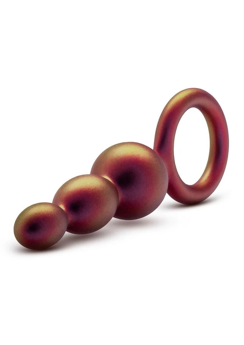 Anal Adventures Matrix Beaded Loop Silicone Plug - Image 4