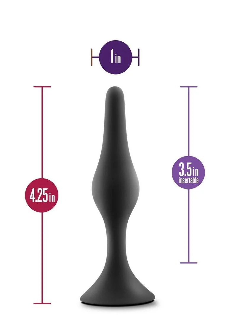 Anal Adventures Platinum Silicone Beginner Plug - Image 7