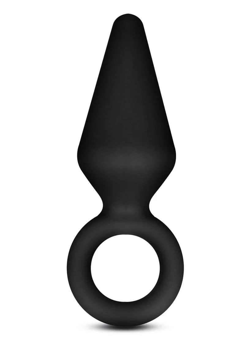 Anal Adventures Platinum Silicone Loop Plug - Image 3