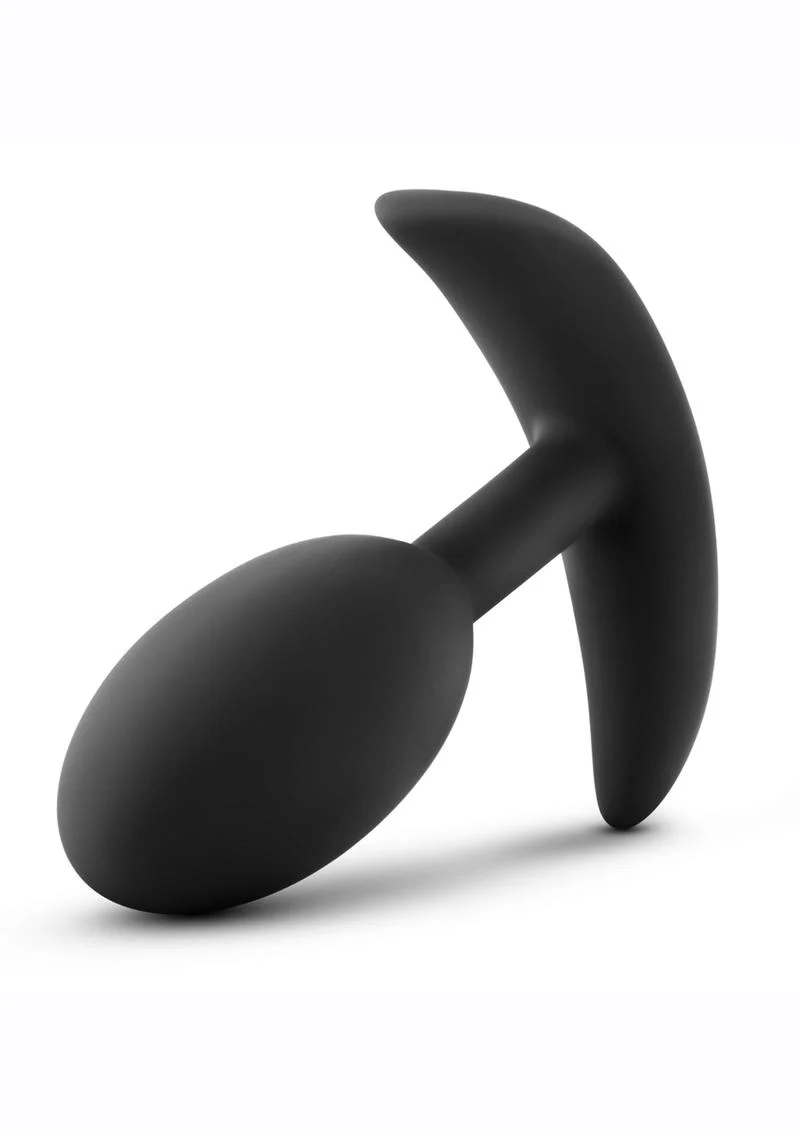 Anal Adventures Platinum Silicone Vibra Slim Butt Plug - Image 3