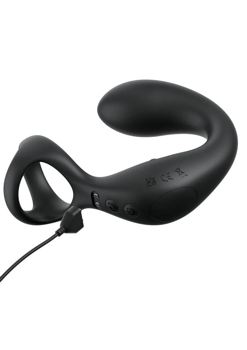 Anal Fantasy Elite Ass-Gasm Taint-Alizer Rechargeable Silicone Prostate Stimulator - Image 4