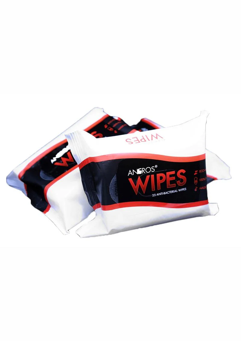 Aneros Unscented Anti-Bacterial Wipes 25 Wipes - Image 2