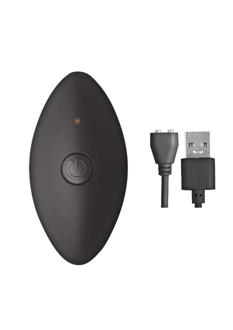 Ass-Sation Remote Control Rechargeable Vibrating Metal Anal Pleaser - Image 4
