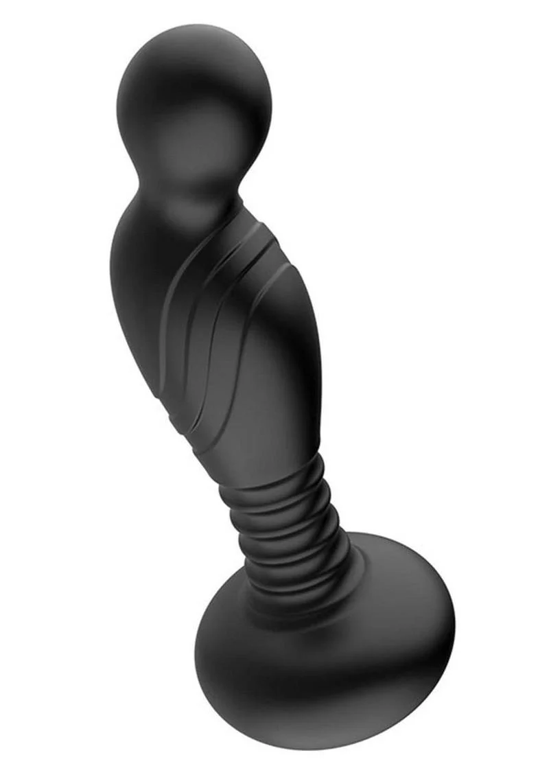 Ass-Sation Remote Vibrating Rechargeable Silicone P-Spot Plug - Image 3