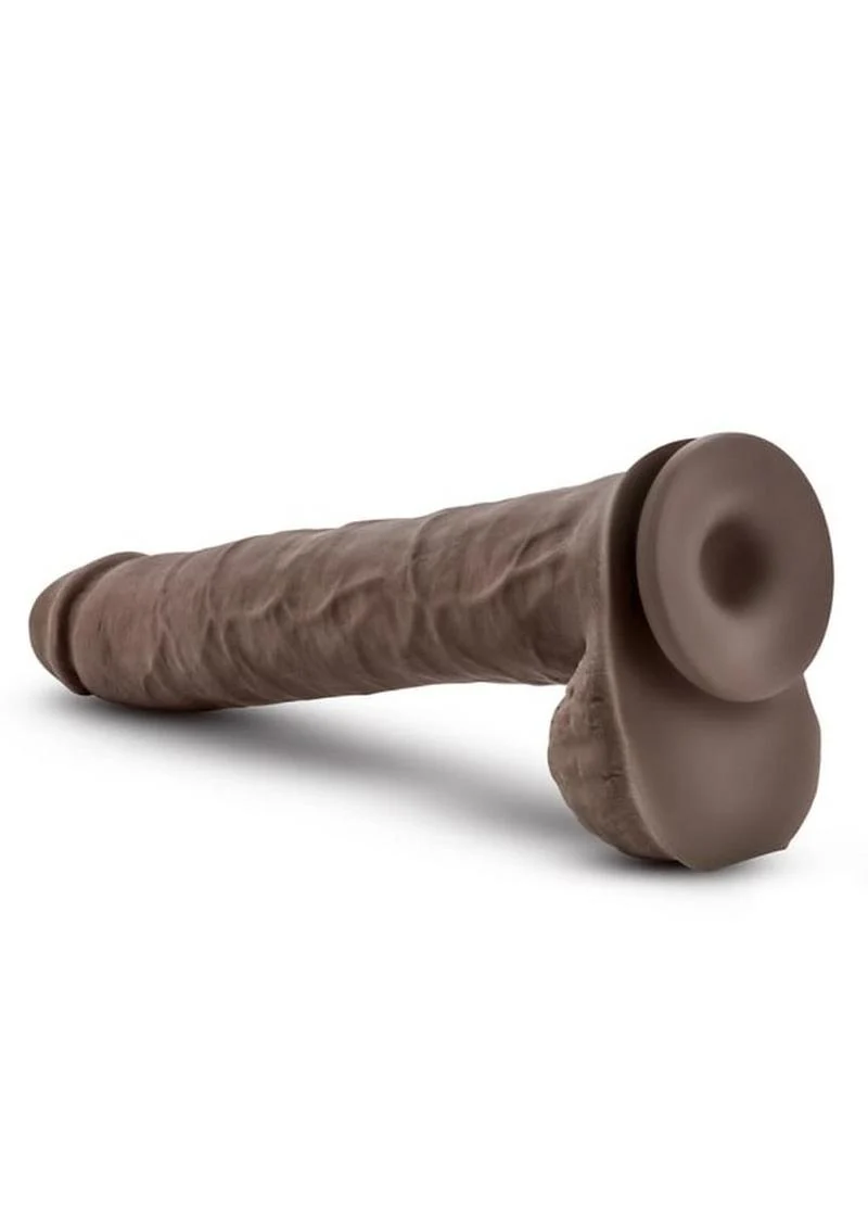 Au Naturel Daddy Sensa Feel Dual Density Dildo with Balls - Image 7