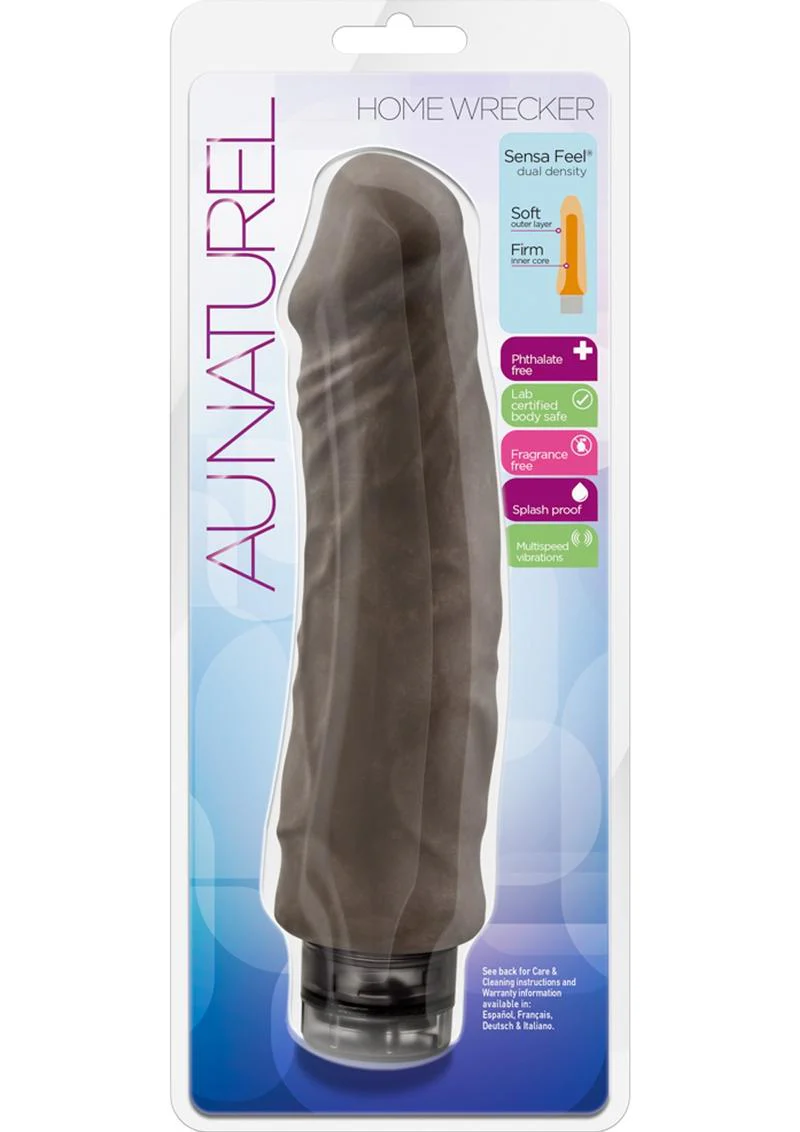 Au Naturel Home Wrecker Vibrating Dildo - Image 2