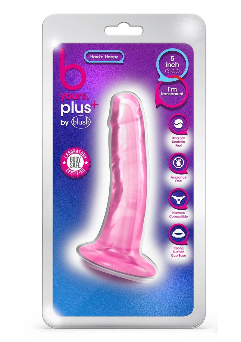 B Yours Plus Hard N' Happy Realistic Dildo - Image 5