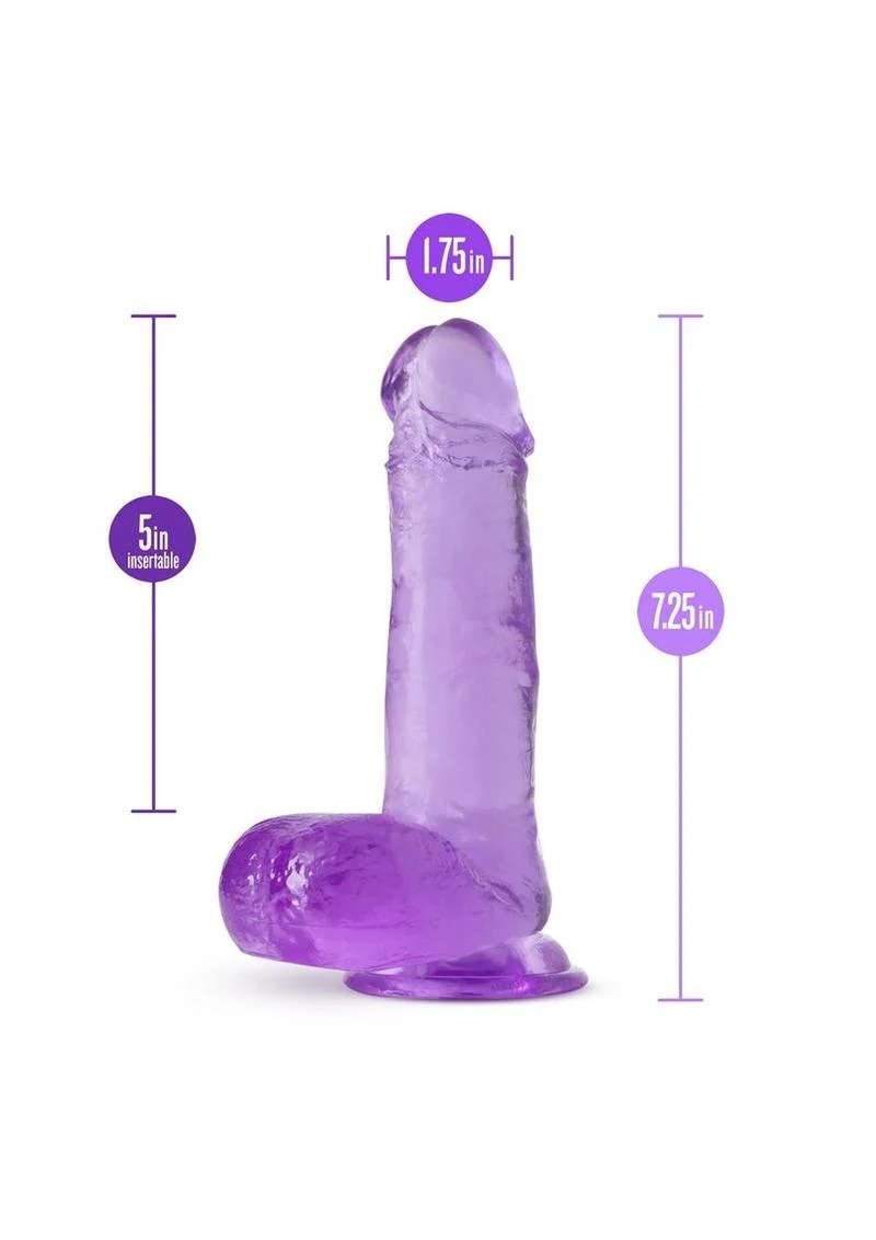 B Yours Plus Rock N' Roll Realistic Dildo with Balls - Image 12