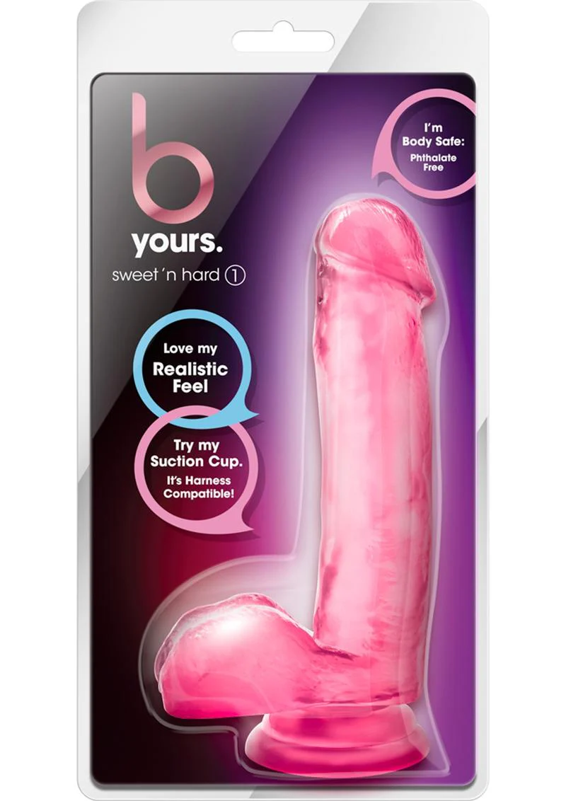 B Yours Sweet N' Hard 1 Dildo with Balls - Image 6
