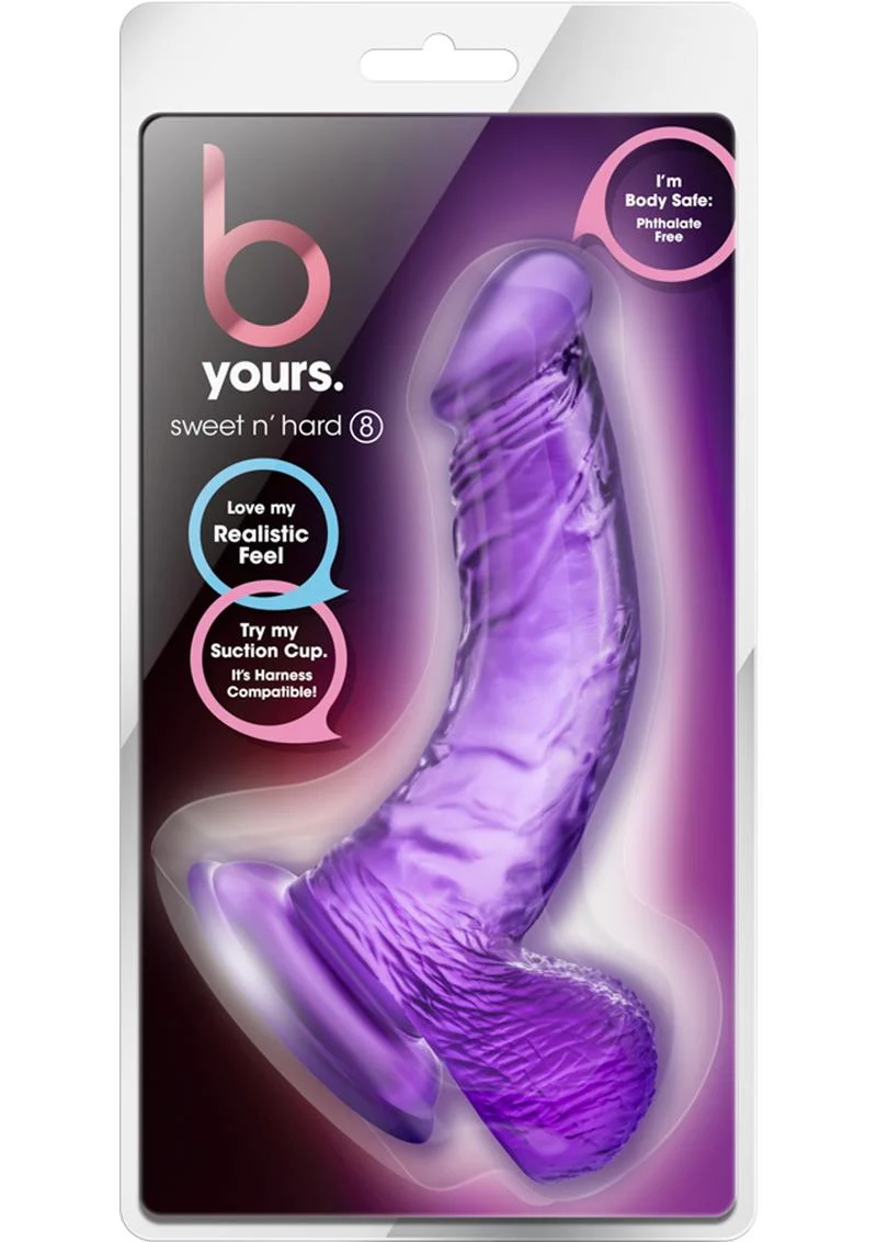 B Yours Sweet N' Hard 8 Dildo with Balls - Image 10