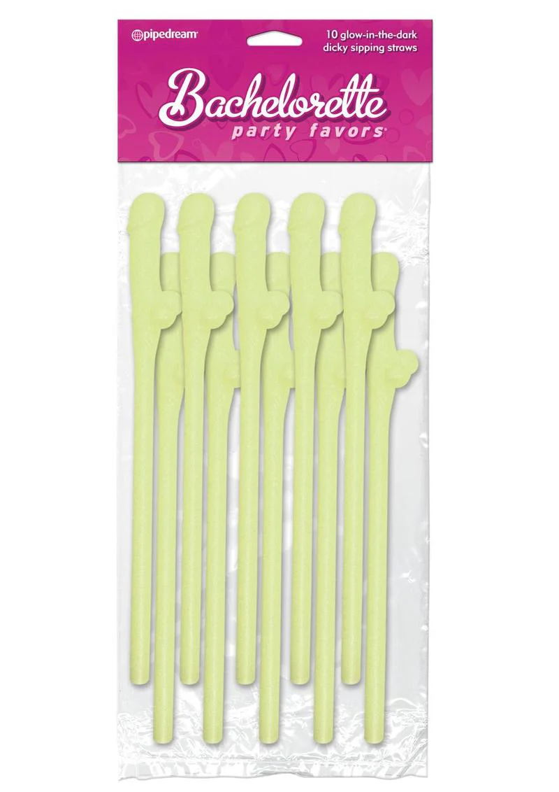Bachelorette Party Favors Dicky Sipping Straws - Image 2
