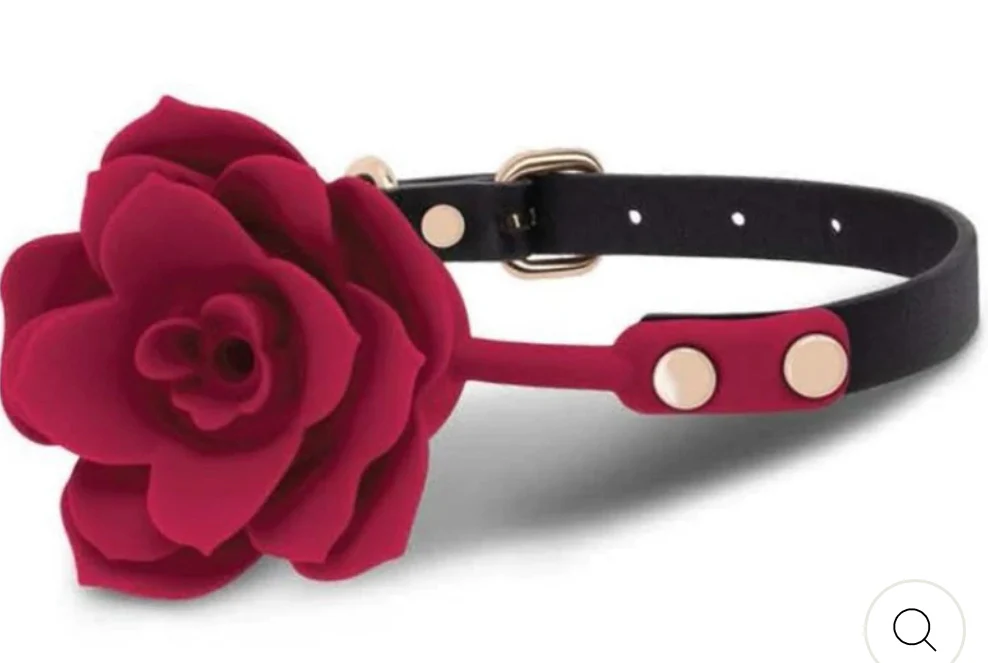 Ball Gag Rose Petal - Image 2
