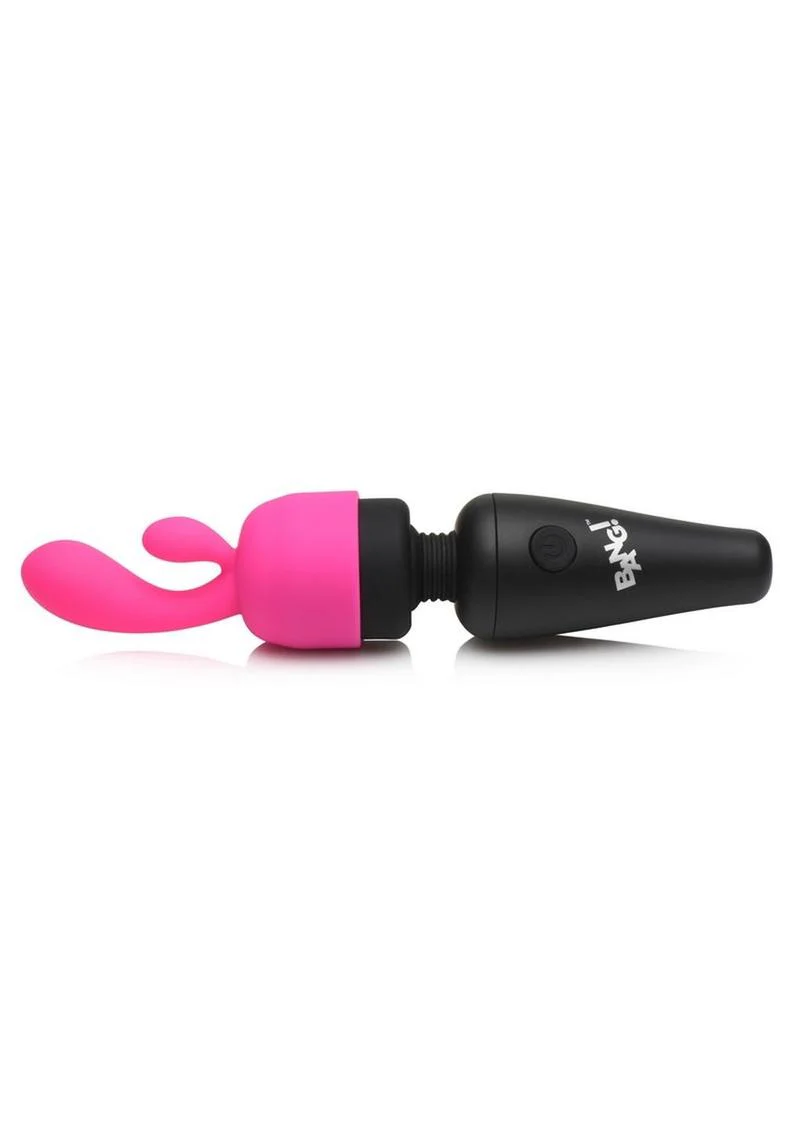 Bang! 10x Mini Wand Set Rechargeable Silicone Vibrator with 3 Attachments - Image 4