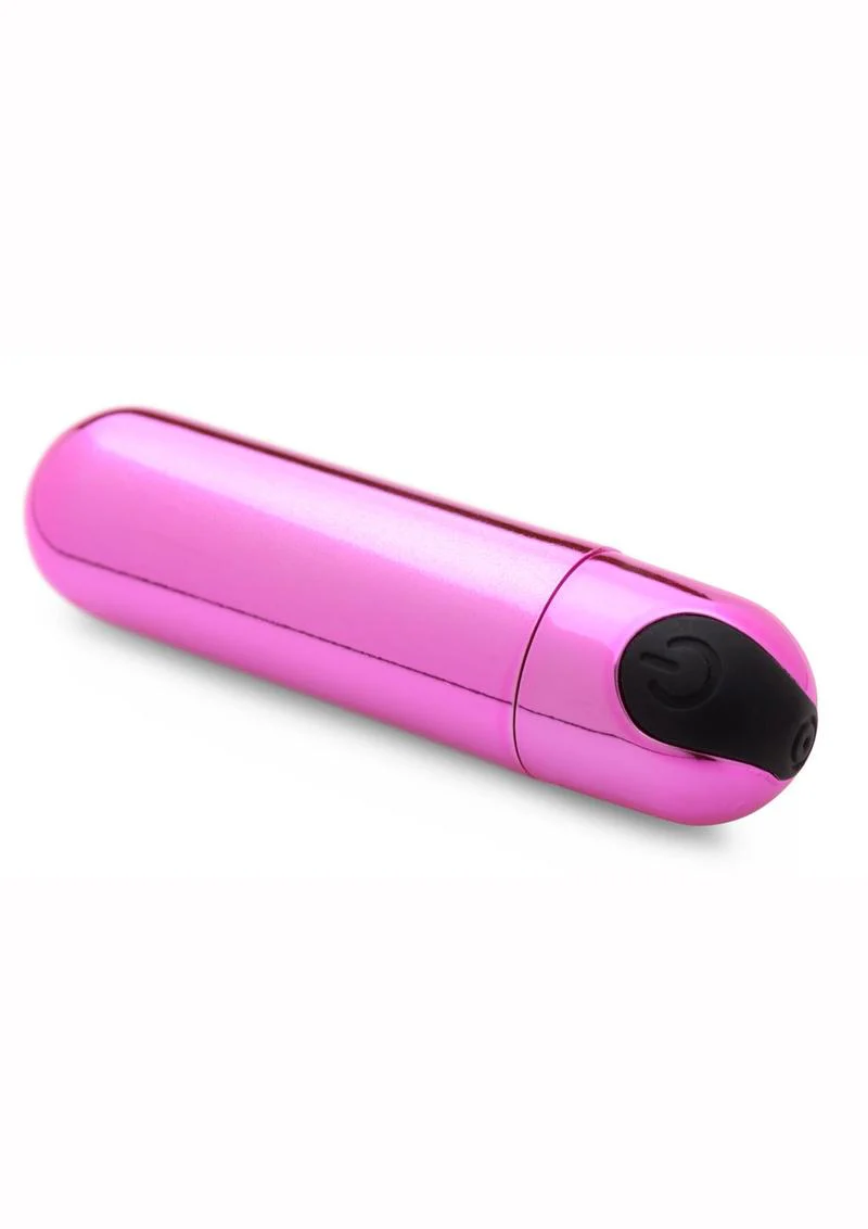 Bang! 10x Vibrating Metallic Rechargeable Bullet Vibrator - Image 9