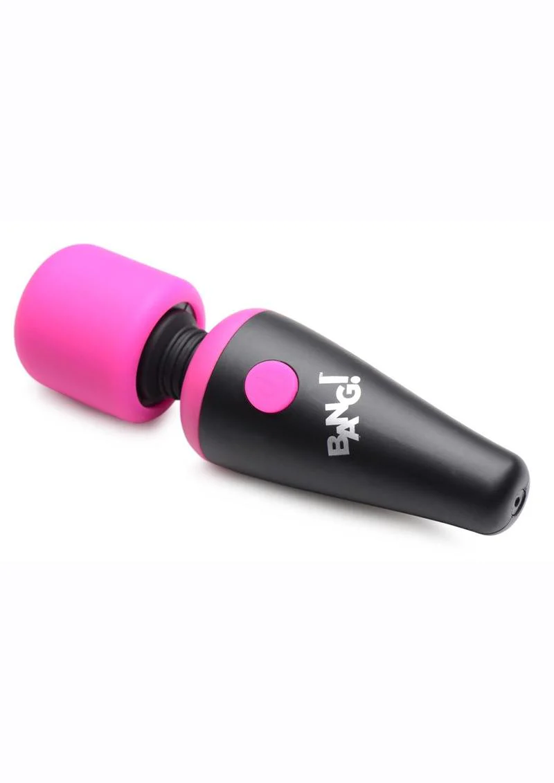 Bang! 10x Vibrating Mini Rechargeable Silicone Wand Massager - Image 5