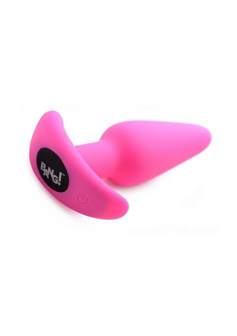 Bang! 21x Vibrating Silicone Rechargeable Butt Plug with Remote Control - Image 11