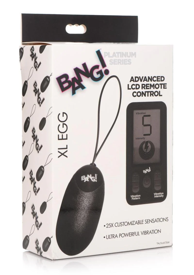 Bang 25x Rechargeable Silicone XL Egg with Remote Control - Image 2