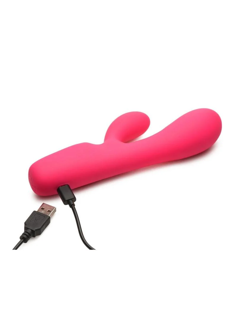Bang! Digital Rechargeable Silicone Rabbit Vibrator - Image 3