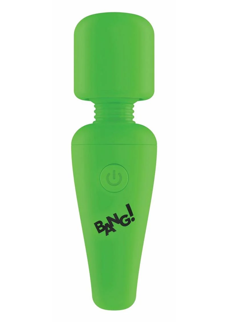 Bang! Glow In The Dark Rechargeable Silicone Mini Wand - Image 3